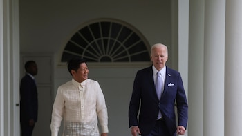 Joe Biden recibió al presidente