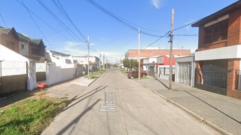 La zona en donde ocurrió