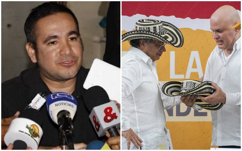 Juan David Díaz, víctima del asesinado Eudaldo Díaz, ha exigido que Salvatore Mancuso, gestor de paz del Gobierno Petro, cuente toda la verdad sobre el crimen de su padre - crédito movimientodevictimas.org - Juan Cano/Presidencia