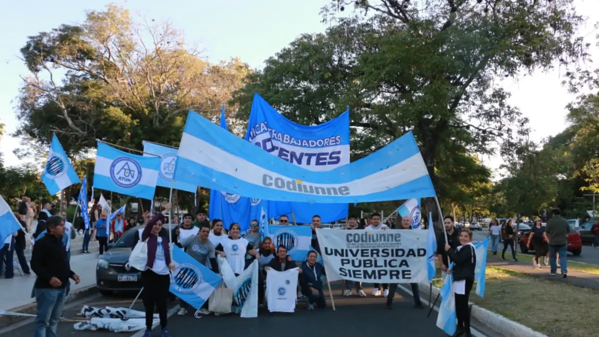 Las columnas de marcha recorrieron los centros urbanos de las principales ciudades del interior, con actos de cierre a cargo de estudiantes (Foto: El Litoral)