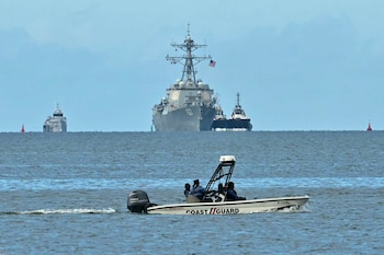 Una lancha rápida de la