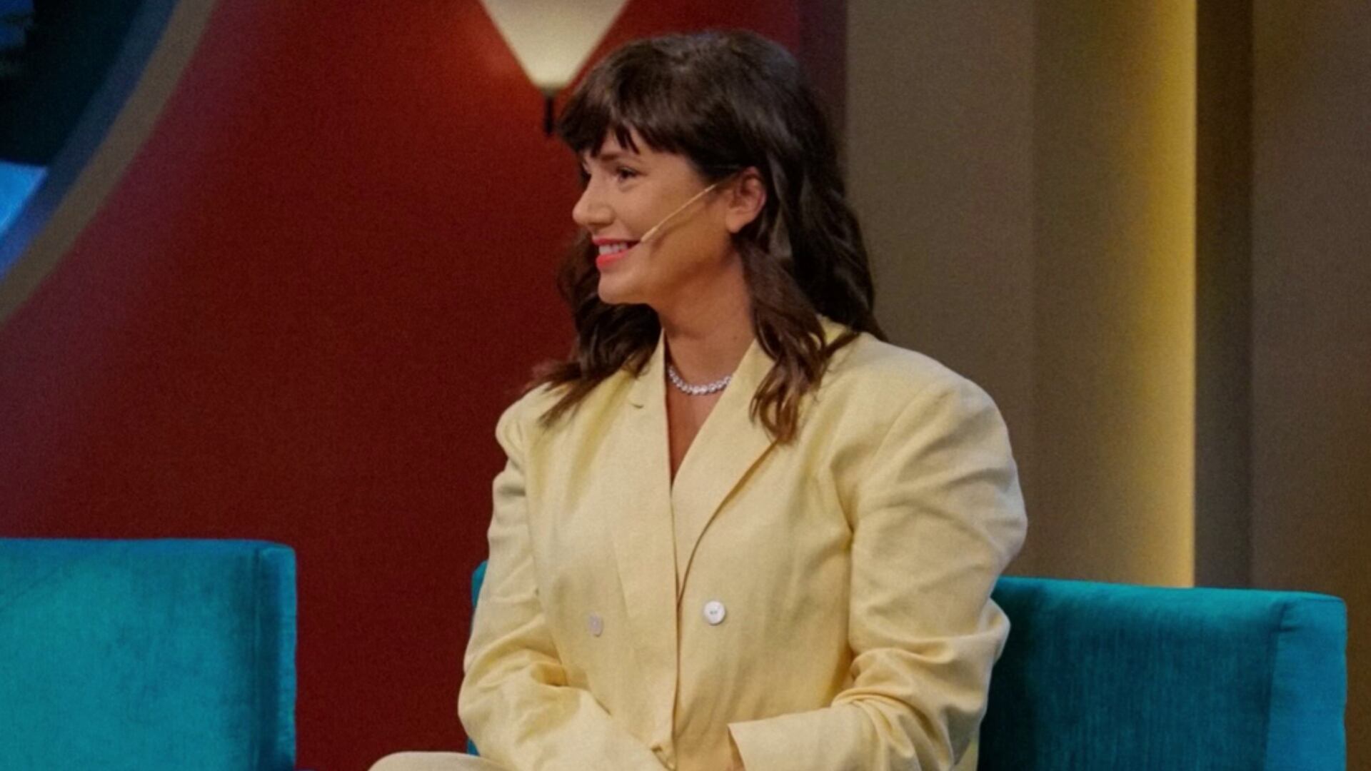 El look que eligió Griselda Siciliani para el programa de Mario Pergolini (Instagram)