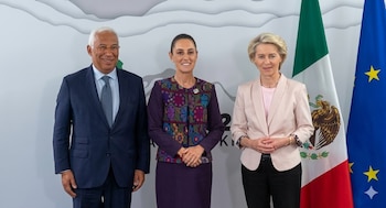 El nuevo acuerdo sustituirá el marco vigente desde el año 2000 y busca consolidar una asociación estratégica integral entre México y la Unión Europea. Foto retocada con IA