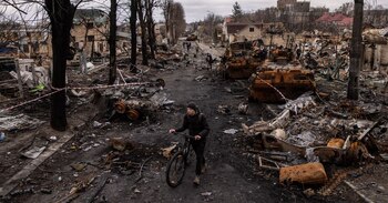 La invasión rusa a Ucrania