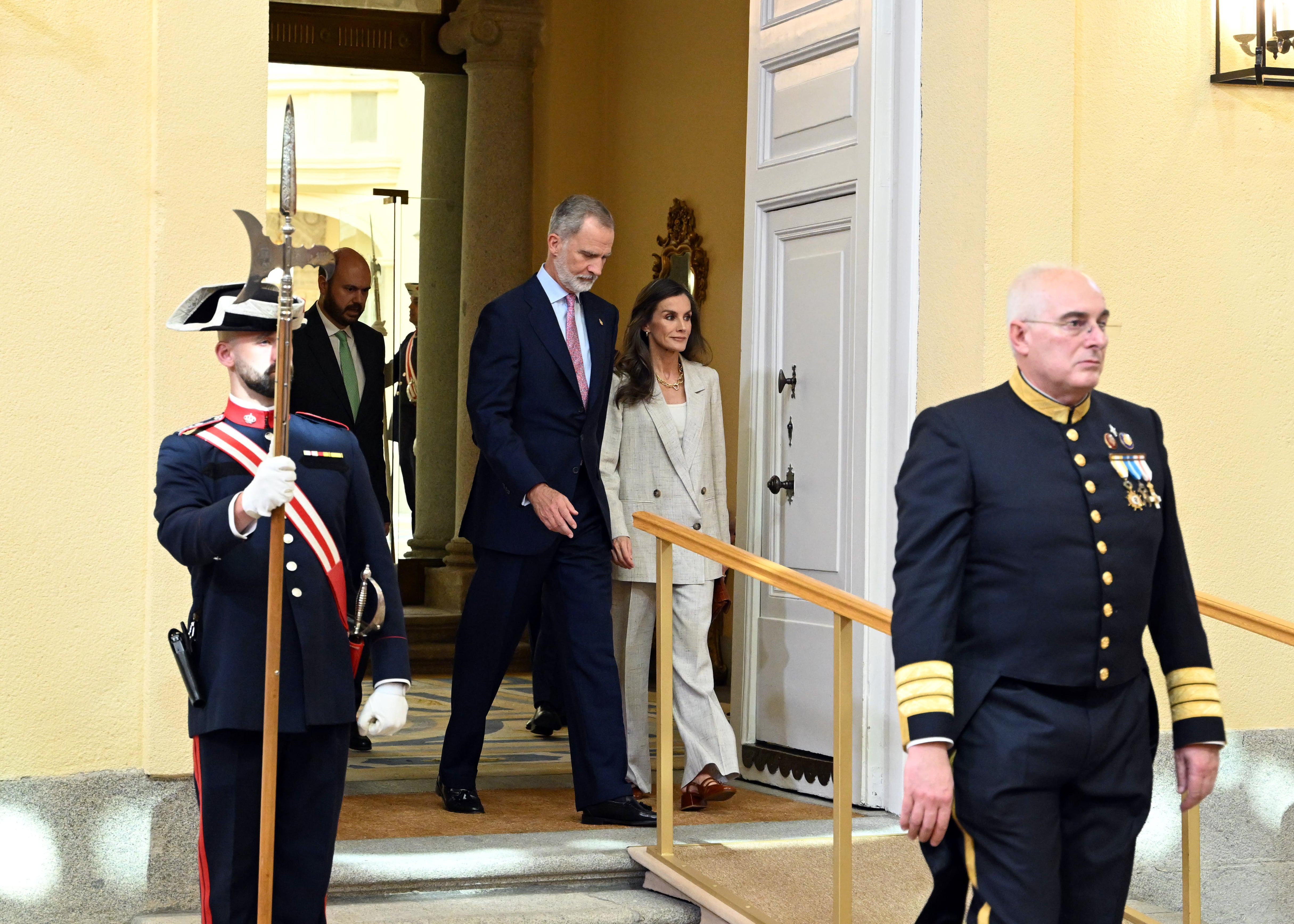 El rey Felipe y la reina Letizia presiden la reunión anual de los Patronatos de la Fundación Princesa de Asturias (Europa Press)