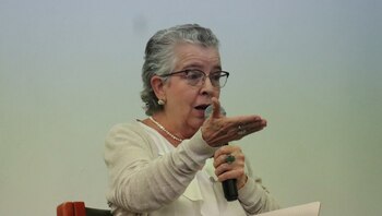 Lucía González Duque renunció a la mesa de diálogos con las bandas del Valle del Aburrá - crédito @Culturantioquia/X