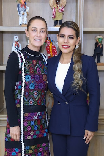 Sheinbaum aprovechó su viaje a