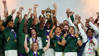 Sudáfrica, los nuevos campeones del