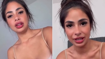 Daniela Celis, invadida por la