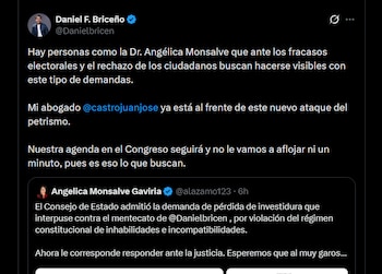 La Sala Especial de Decisión 24 estudiará los señalamientos por presuntas inhabilidades, incompatibilidades o conflicto de intereses, sin que la providencia anticipe una determinación sobre el fondo del proceso judicial - crédito X