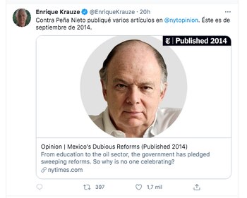 (Twitter: @EnriqueKrauze)