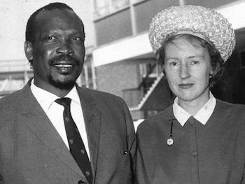 Seretse Khama en Londres en 1964
