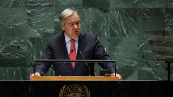 Secretario general de la ONU, António Guterres, pidió en la Cop 16 un cambio urgente de mentalidad hacia la biodiversidad