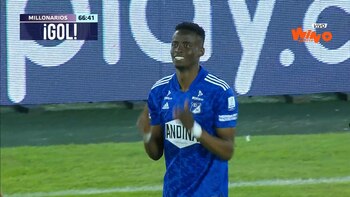 Jader Valencia le marcó al América de Cali