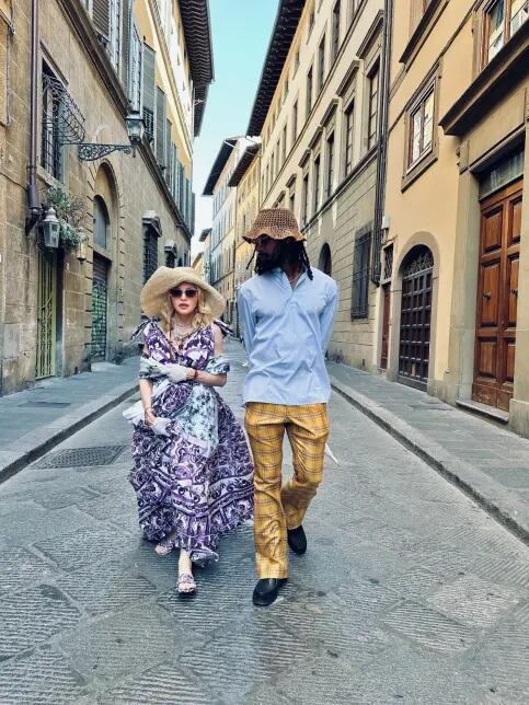 Madonna busca un verdadero romance con Akeem Morris. (Instagram/Madonna)
