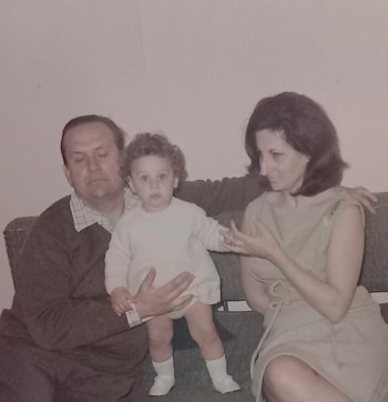 Con Bruno Pelc y Elsa