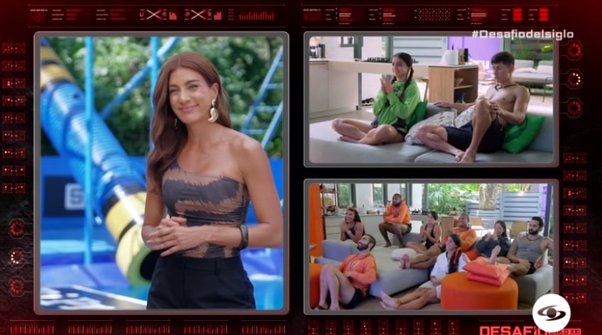 Los equipos están muy desiguales por lo que Neos trata de darlo todo en la pista - crédito Emisión Desafío / Caracol Televisión