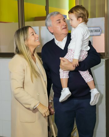 Gerardo Morales asistió a votar