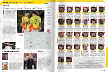 Luis Díaz, figura de la selección, se perfila como el nuevo líder ofensivo en el regreso de Colombia a la Copa del Mundo-crédito Revista World Soccer-@velezfutbol/X