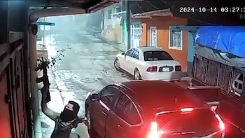 Los sujetos arribaron al domicilio