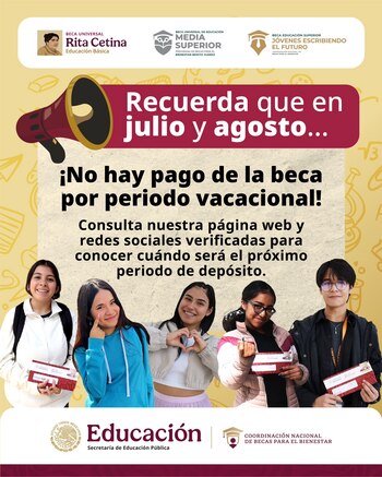 En julio y agosto no