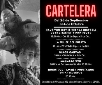 Cartelera de La Casa del