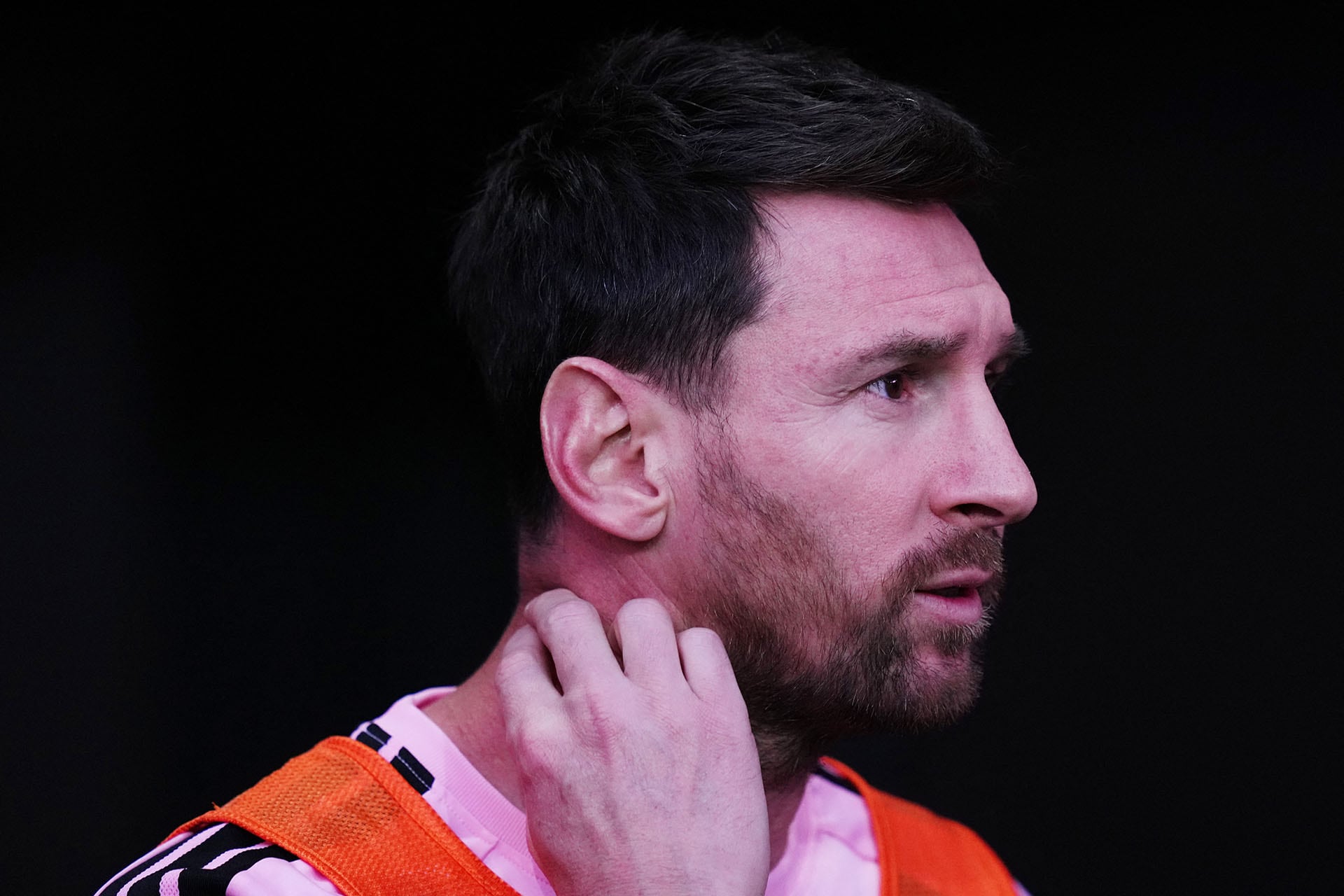 Messi vino desde la banca. Rich Storry/Getty Images/AFP