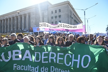 Marcha Federal Universitaria - Facultad de Derecho - 12 de mayo