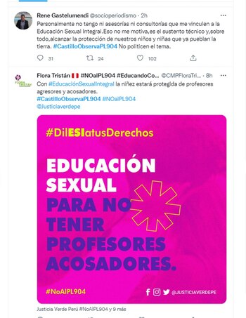 Educación sexual integral.