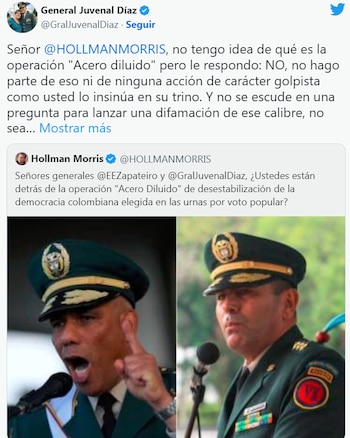 Respuesta de Juvenal Díaz a