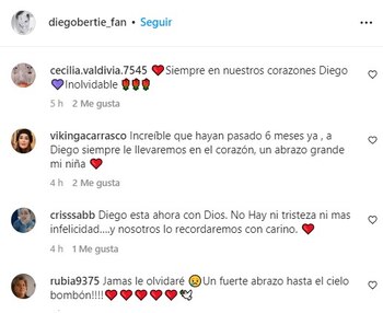 Fans de Diego Bertie lo