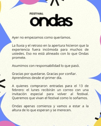 El Festival Ondas Bogotá ofreció
