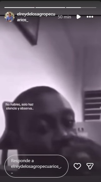 Tras las publicaciones de Merlano, Tejada volvió a pronunciarse en redes sociales, en una publicación que fue tomada como su reacción a los señalamientos de la barranquillera - crédito @elreydelosagropecuarios_/Instagram