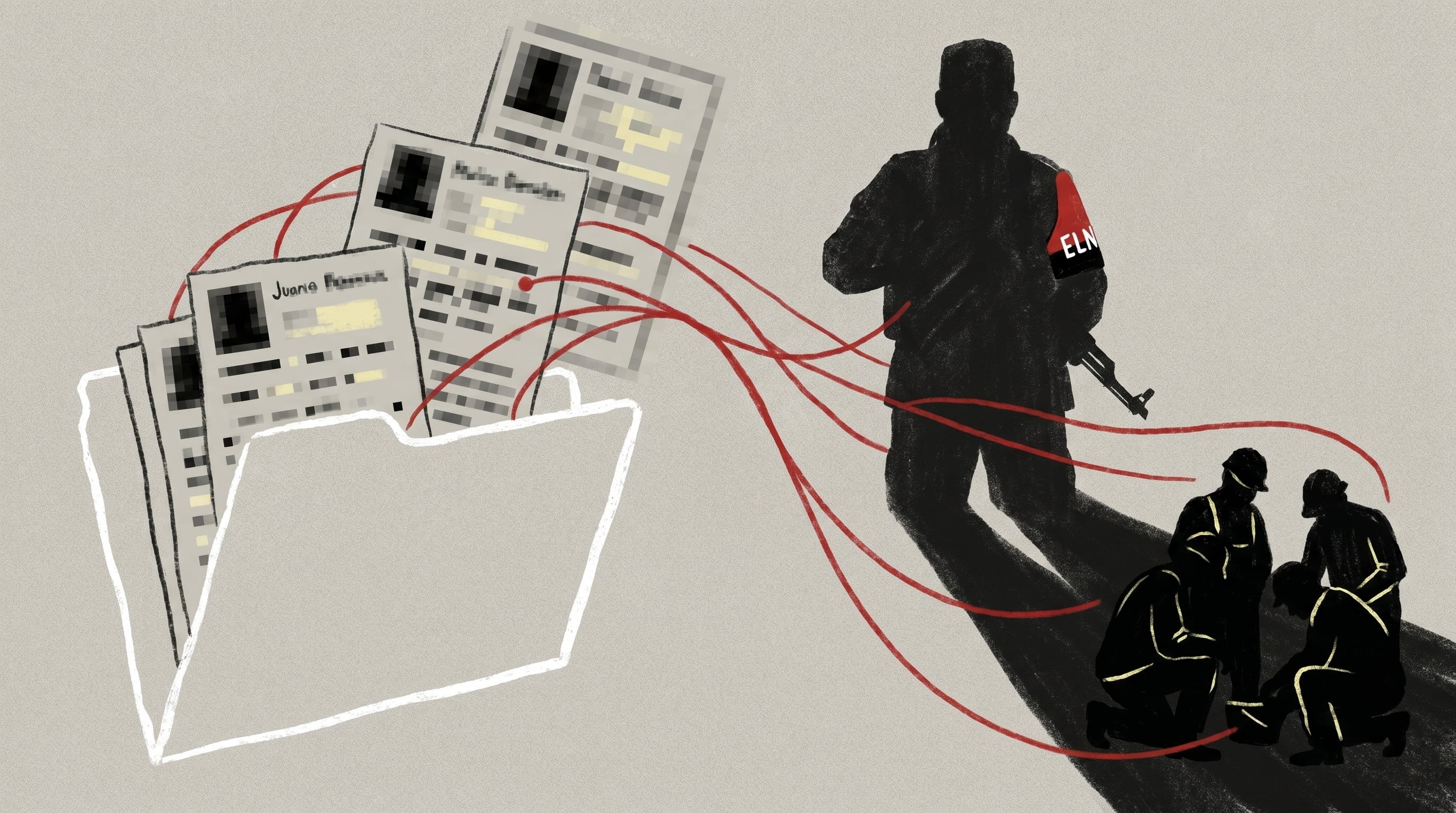 Una filtración de datos personales de trabajadores vinculados a un sindicato generó alertas por posibles riesgos a su seguridad tras recibir amenazas del ELN -crédito Imagen Ilustrativa Infobae