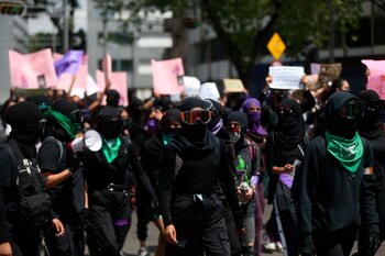 La vanguardia feminista ha exigido