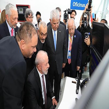 El presidente de Brasil, Luiz