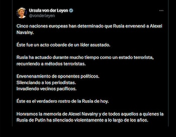 El mensaje de Ursula von