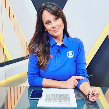 Fabiola Andrade trabaja para SporTV