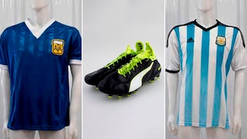 La subasta de Maradona por