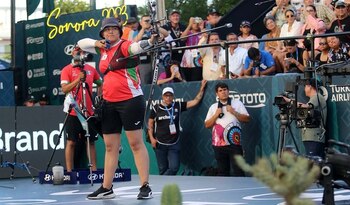 Alejandra Valencia llegó a la