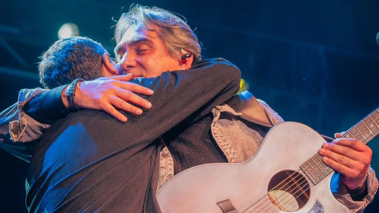 El reencuentro de Kike Teruel con Los Nocheros en el escenario a tres años de su salida: “Un placer volvernos a encontrar”