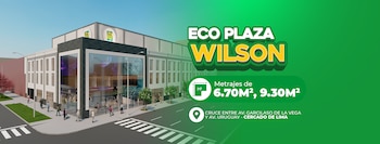 Promocional de Eco Plaza Wilson.