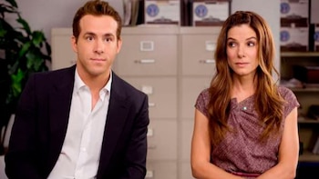 Ryan Reynolds y Sandra Bullock