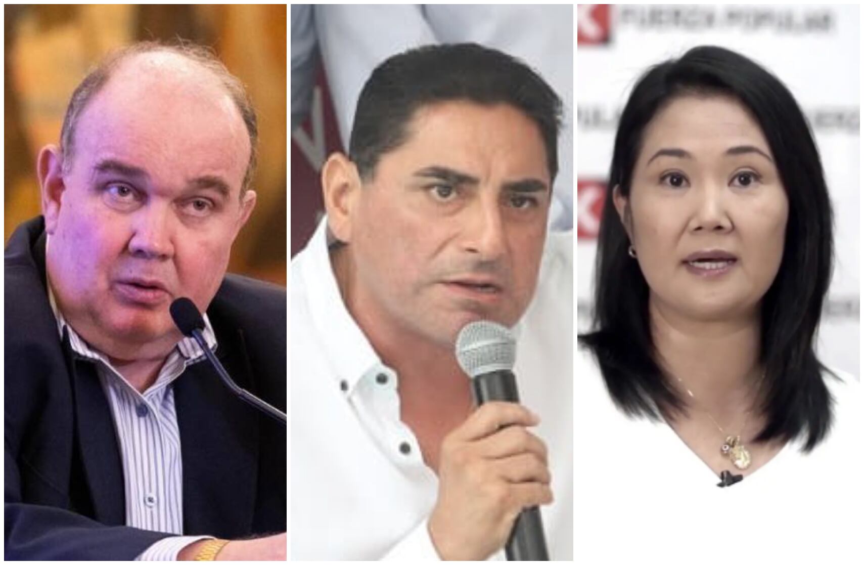 Carlos Álvarez supera a Keiko Fujimori y sube al segundo puesto en encuesta, mientras Rafael López Aliaga sigue en primer lugar