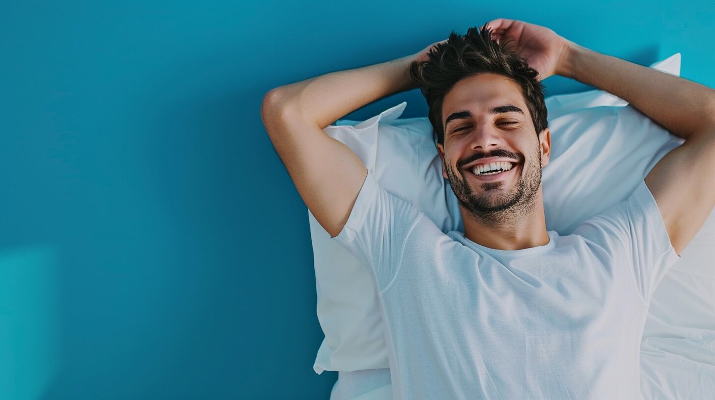 Dormir de lado o de espaldas, con el uso adecuado de almohadas, ayuda a mantener la alineación de la columna y reduce el dolor de espalda - (Imagen Ilustrativa Infobae)