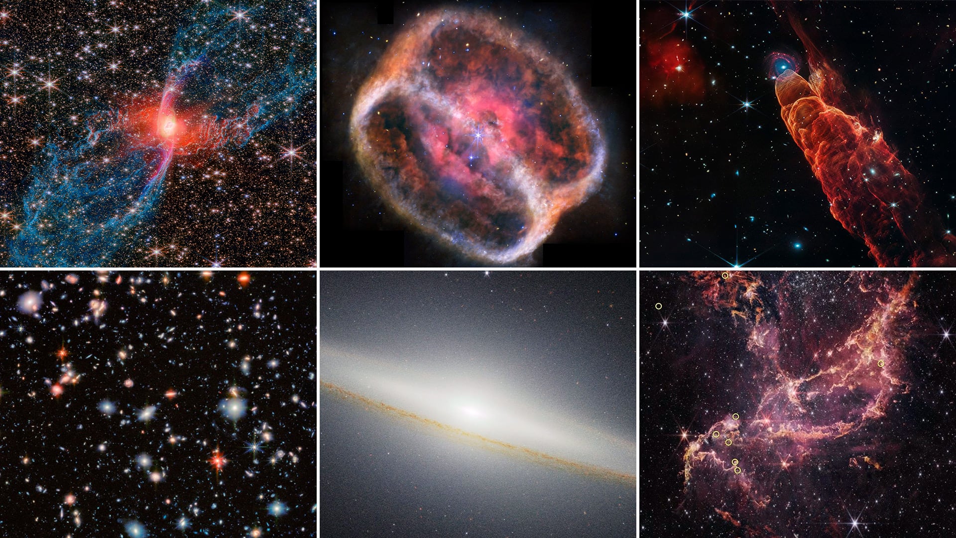 Los vacíos cósmicos contienen claves sobre la gravedad la energía oscura y la expansión del universo según estudios recientes - NASA