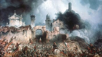 La Batalla de Solferino, con