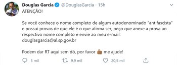 El mensaje del diputado