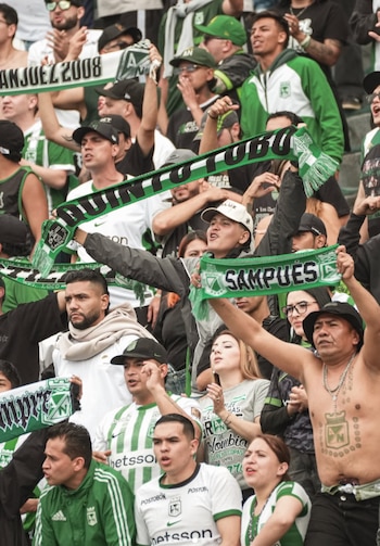 Más de 30 mil espectadores tuvo el estadio Nemesio Camacho el Campín, para el partido entre Atlético Nacional y Fortaleza - crédito Atlético Nacional
