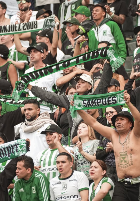 Más de 30 mil espectadores tuvo el estadio Nemesio Camacho el Campín, para el partido entre Atlético Nacional y Fortaleza - crédito Atlético Nacional
